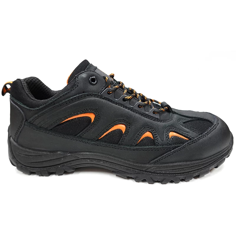 China BTA040L CE approved non metallic composite toe men hiking safety work shoes manufacturer