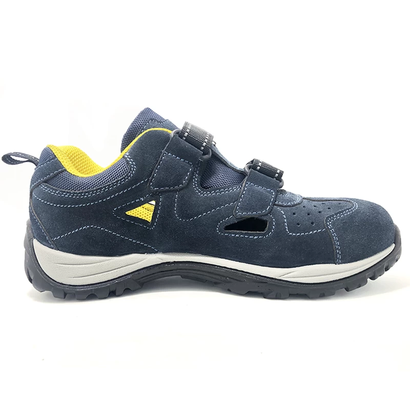 China BTA048 oil slip resistant fiberglass toe airport breathable summer safety shoes work manufacturer