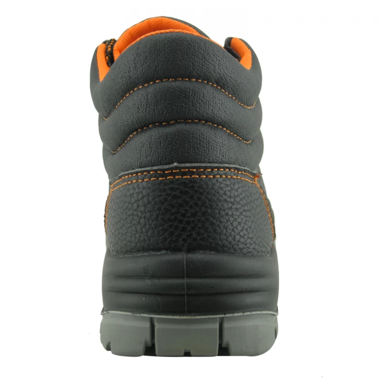 中国 足の親指のアクションレザーPUソール構造の安全靴 メーカー