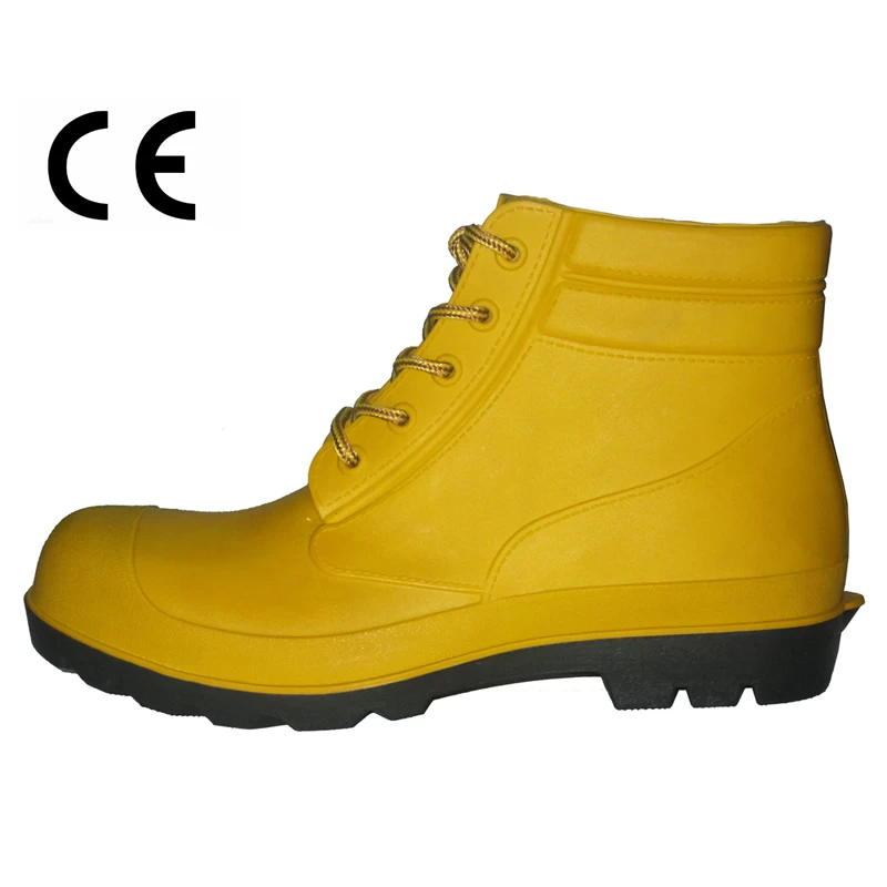 China CE EN ISO 20345 S5 Ankle PVC safety boots manufacturer