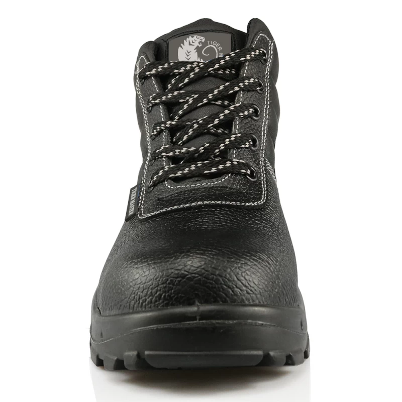 China DTA009 S1-P standard deltaplus sole leather safety shoes manufacturer