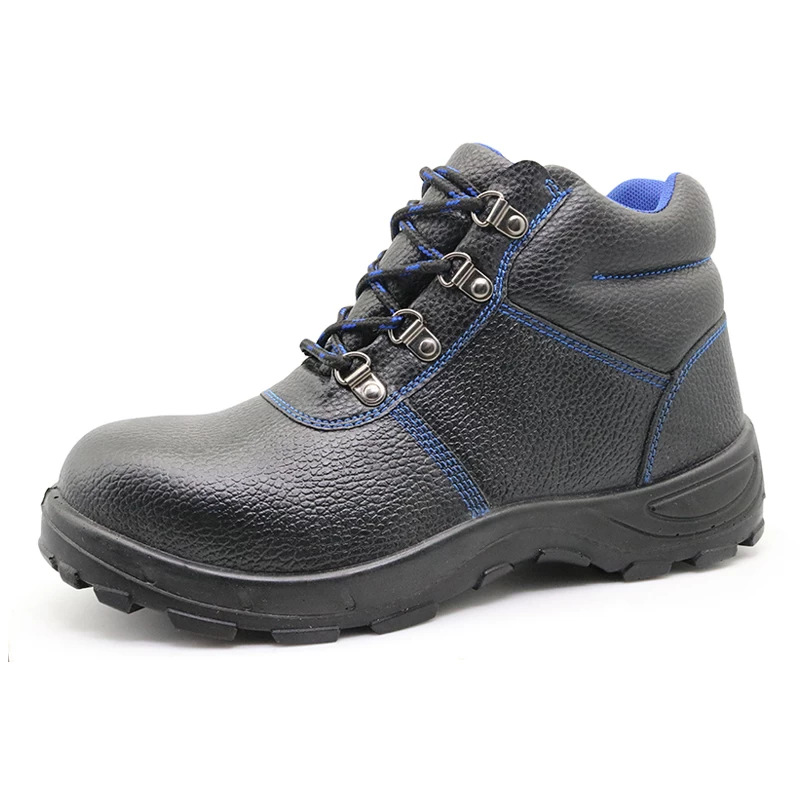 China DTA012 delta plus leather industrial safety shoes manufacturer