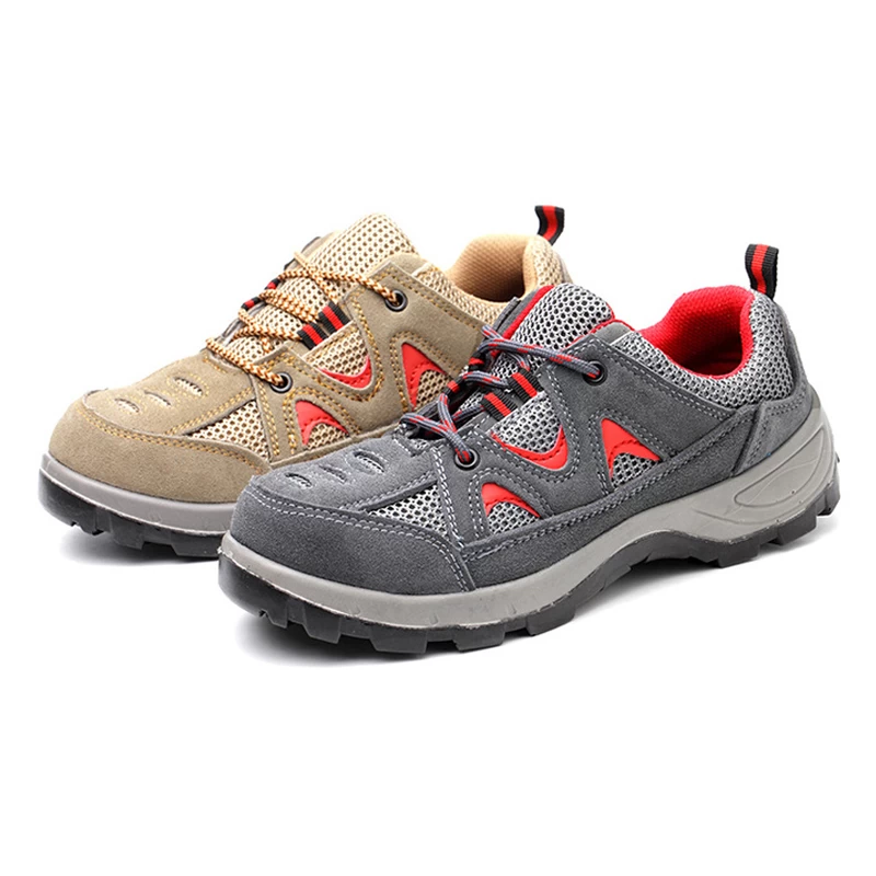 China DTA030 deltaplus sole CE steel toe cap S1P sport safety work shoes manufacturer