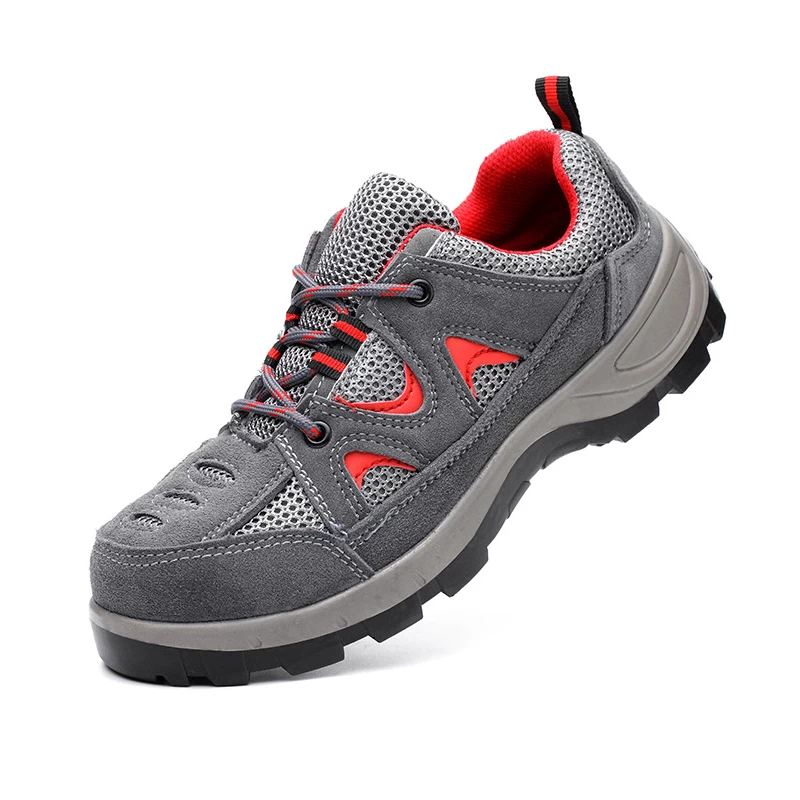 China DTA030 deltaplus sole CE steel toe cap S1P sport safety work shoes manufacturer