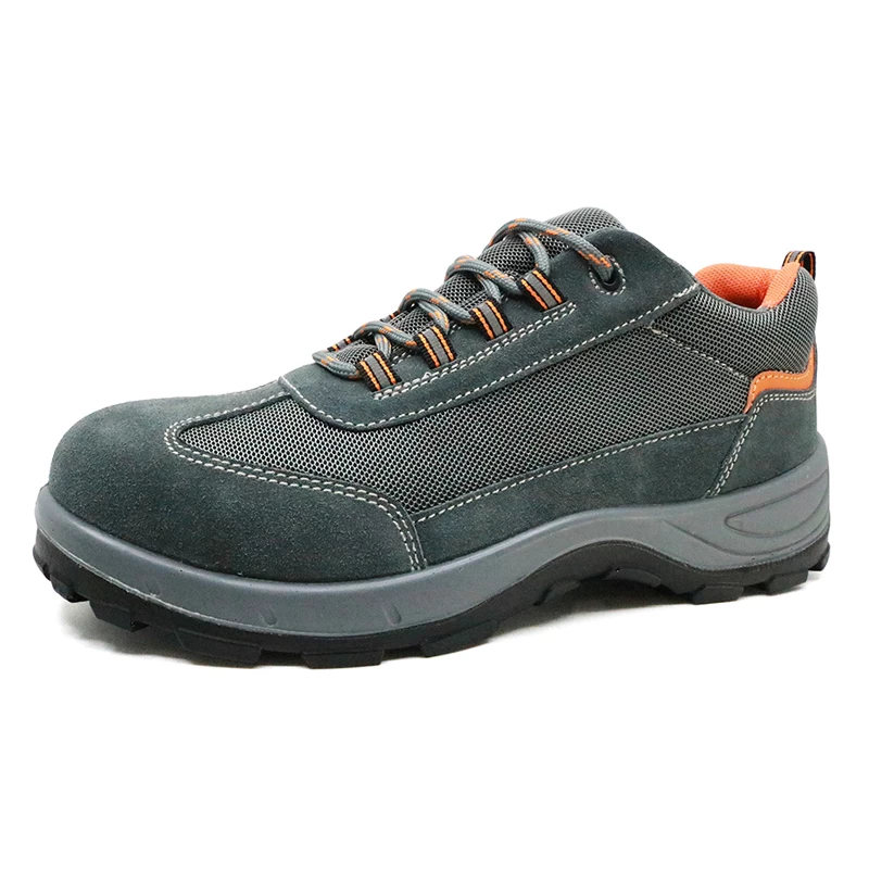China DTA031 oil resistant anti static breathable sport safety shoes steel toe cap manufacturer