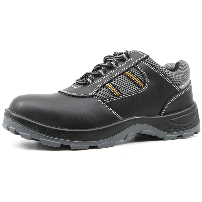 China DTA032 slip resistant anti static steel toe safety shoes for construction manufacturer