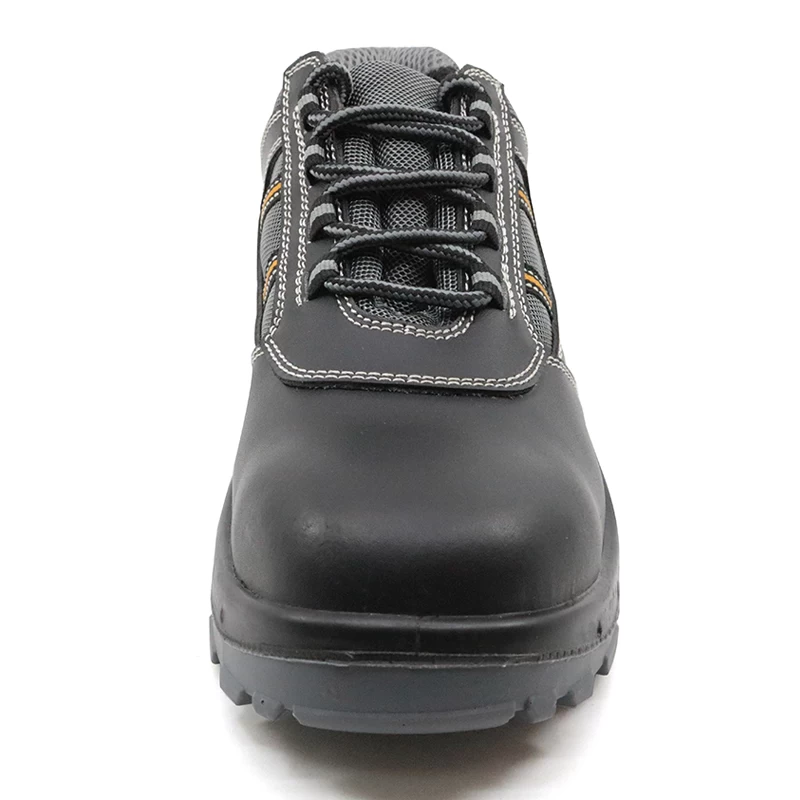 China DTA032 slip resistant anti static steel toe safety shoes for construction manufacturer