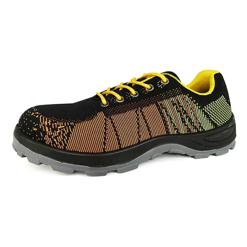 China DTA039 Anti slip steel toe prevent puncture breathable sport safety shoes men manufacturer