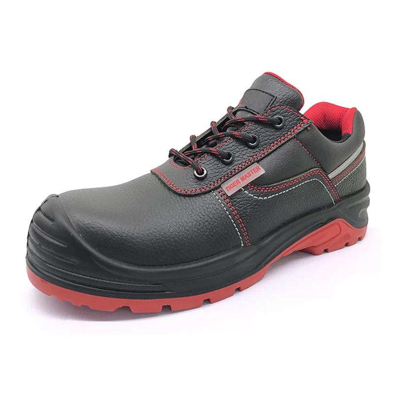 China ENS010 low ankle european safety shoes steel plate manufacturer