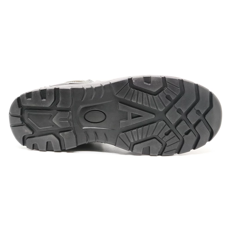 China ENS021 fashionable suede leather composite toe hiking safety shoe fiber toe manufacturer