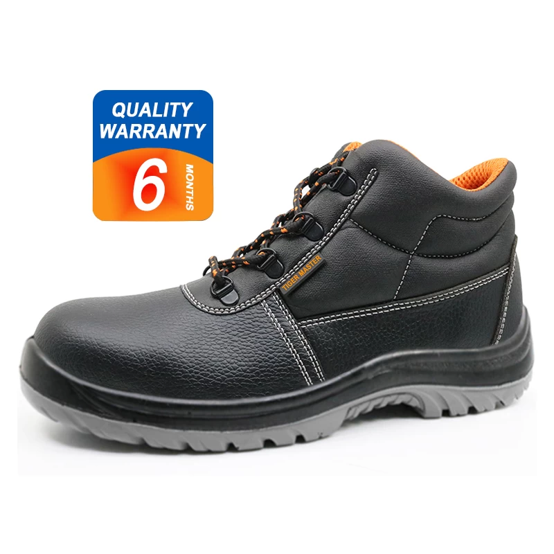China ENS028 high ankle anti static men safety boots with steel toe manufacturer