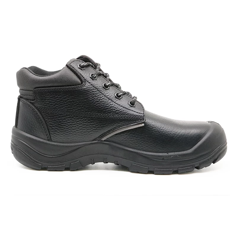 China ENS029 buffalo leather oil acid resistant antistatic safety shoe for work manufacturer