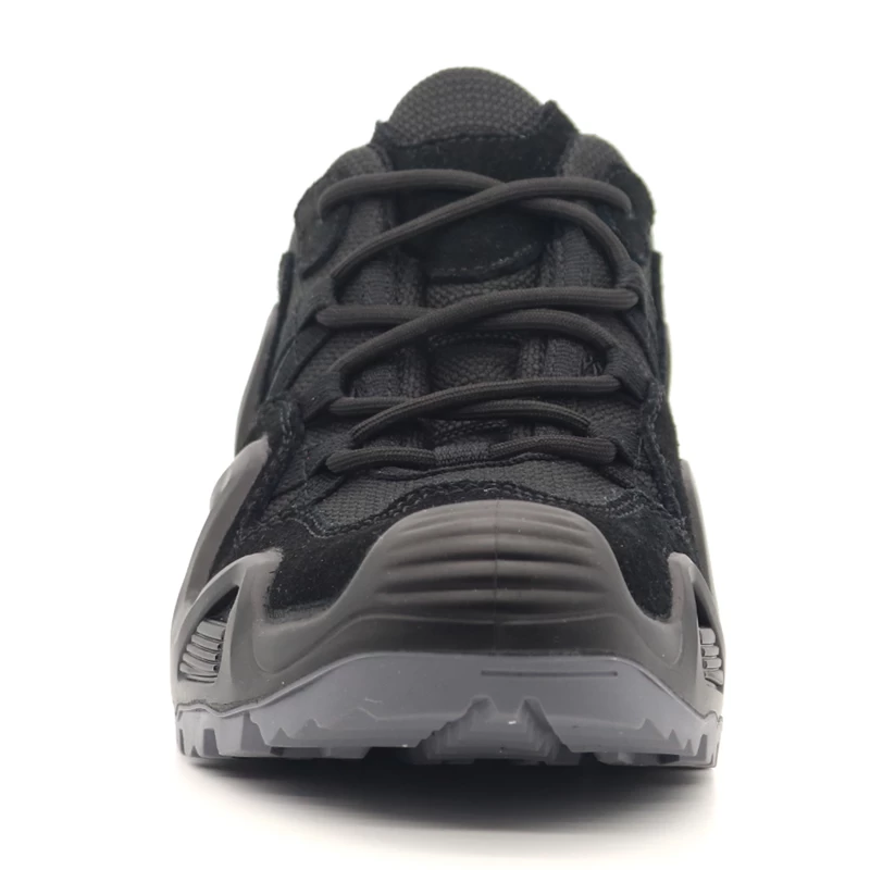 China TM1902 Black anti slip lightweight fashionable climbing men jungle hiking sport shoes manufacturer