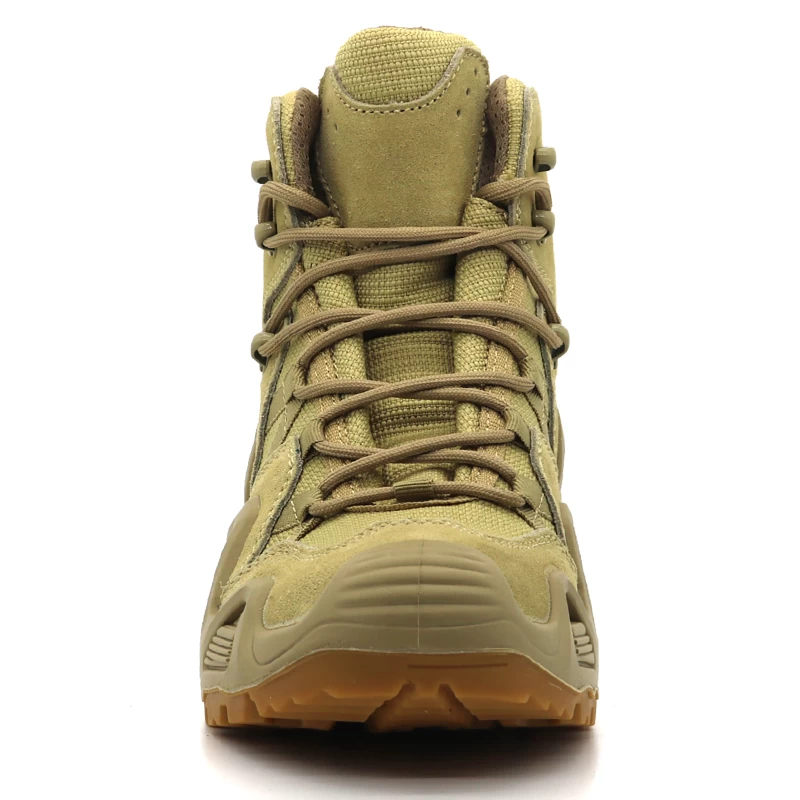 China TM1903 Slip resistant suede leather rubber sole lightweight non safety hiking shoes sport manufacturer