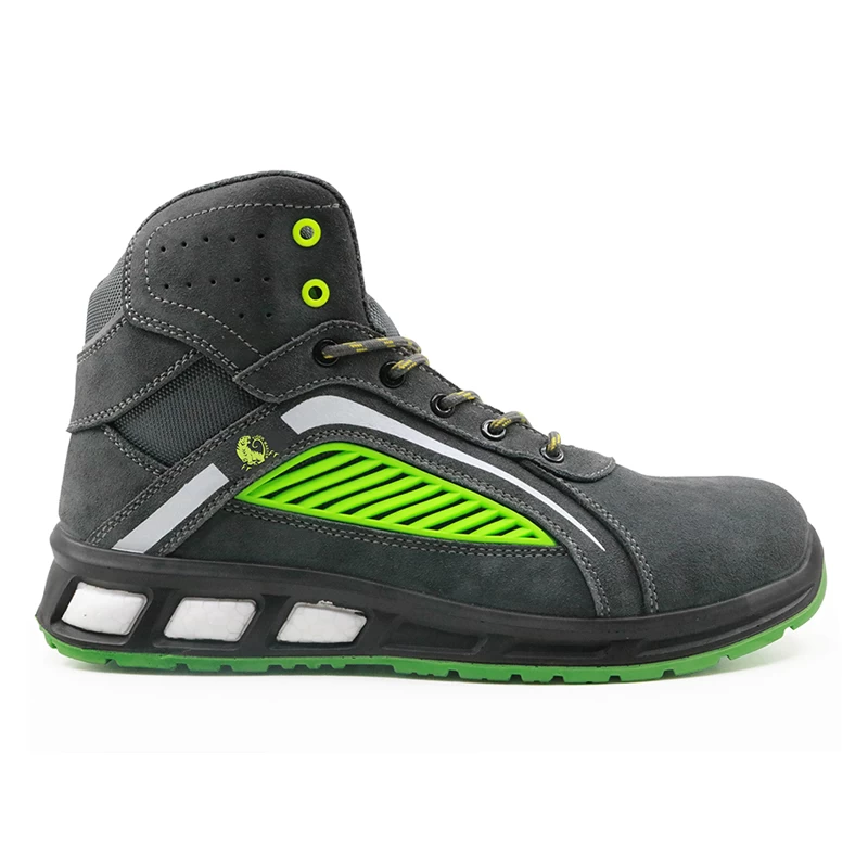 China ETPU21 CE approved oil resistant fiberglass toe sport safety boots men manufacturer