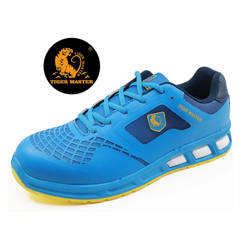 China ETPU24 Tiger master brand CE approved composite toe fashion sport safety shoes manufacturer