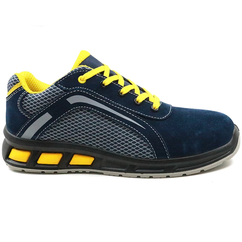 China ETPU27Y Suede leather pu sole fashionable sport work shoes safety manufacturer