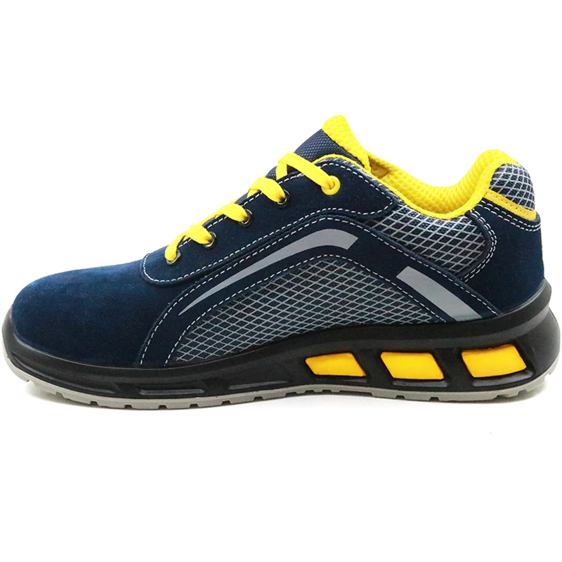 China ETPU27Y Suede leather pu sole fashionable sport work shoes safety manufacturer