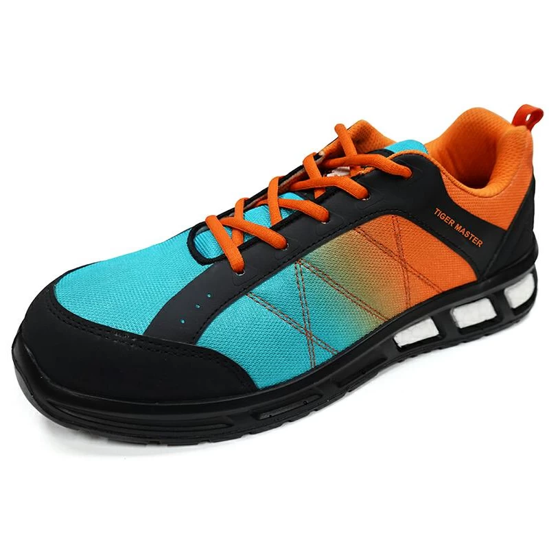 China ETPU39 shock absorber oil slip resistant non metallic fashion sport safety shoes manufacturer