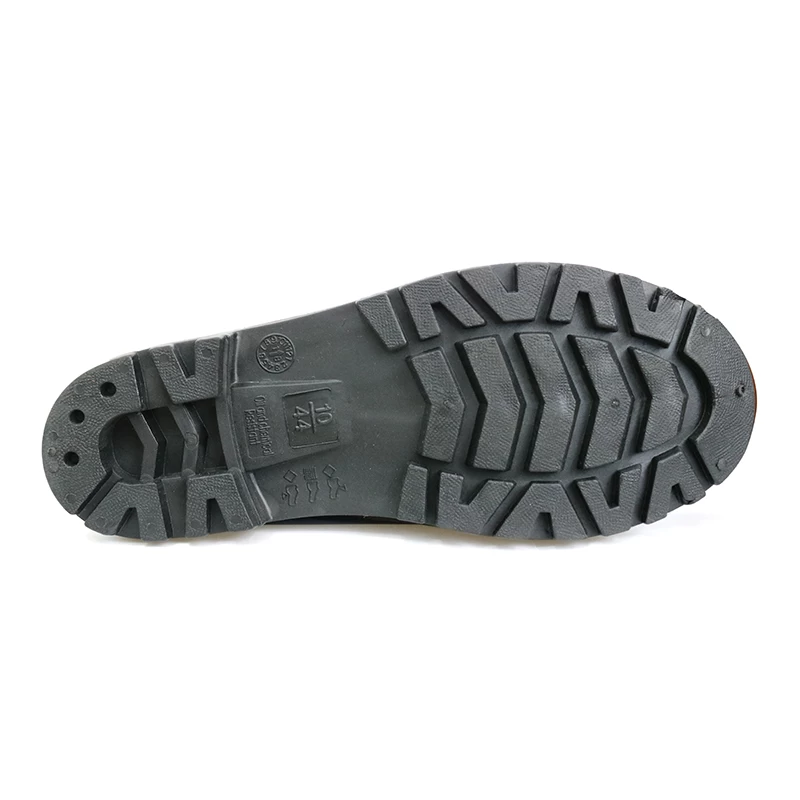 China F30BB cheap black steel toe cap pvc glitter safety rain boot manufacturer