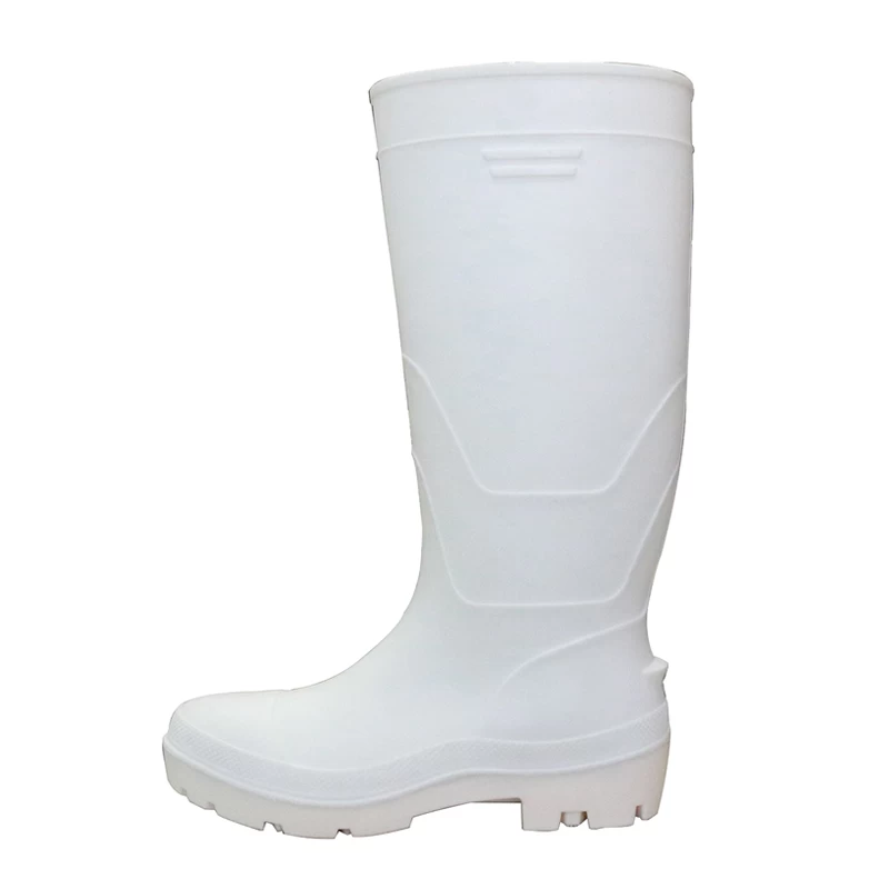 China F35WW food industry water proof men steel toe cap pvc safety gum boots manufacturer
