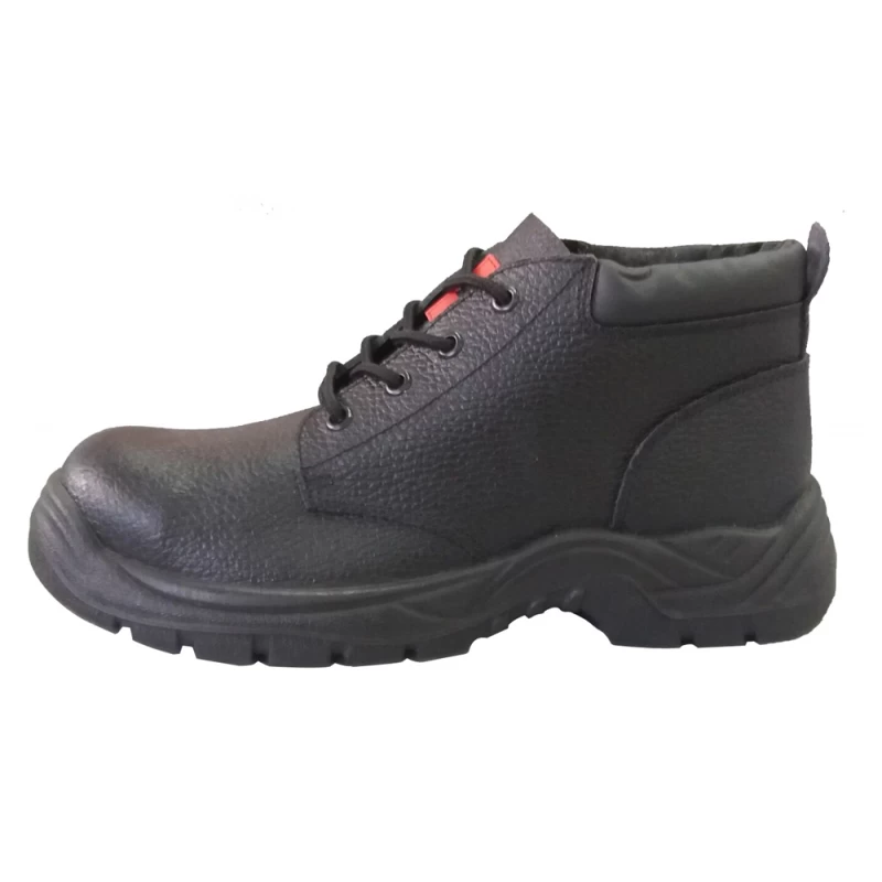 China Full genuine leather PU sole safety shoes for chile market manufacturer