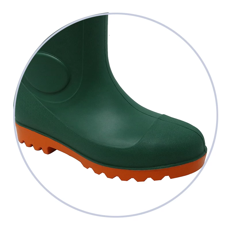 China GOS have CE certificate PVC safety rain boots for work manufacturer