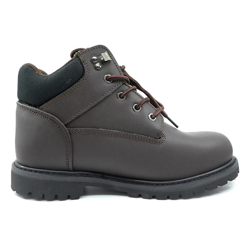 China GY008 Oil resistant leather goodyear welted safety shoes manufacturer