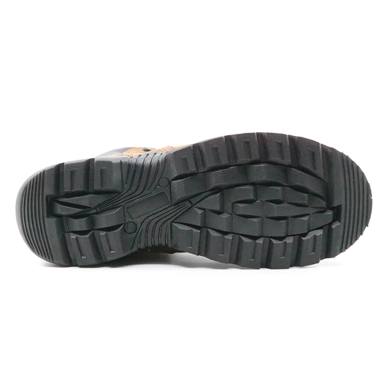 China GY014 lightweight steel toe cap goodyear welted safety shoes manufacturer