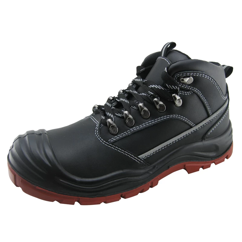 China Good quality genuine leather working safety shoes manufacturer