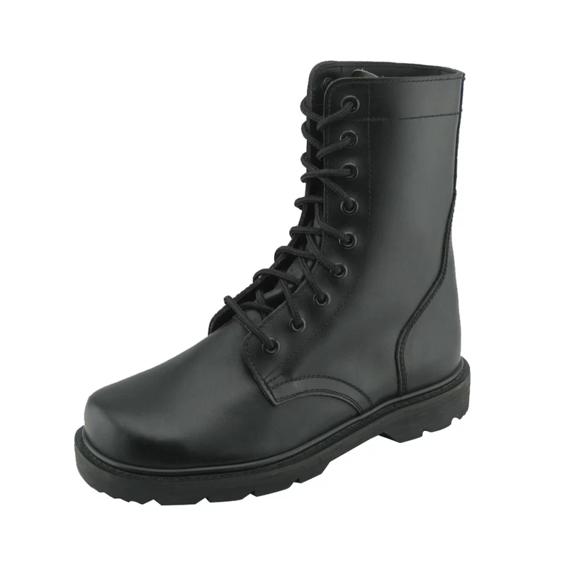 China Gooyear welted military army boots manufacturer