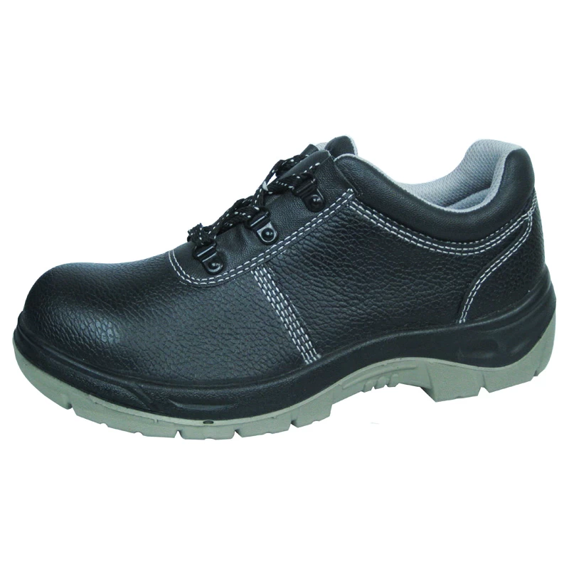 China HS1013 Cow split leather pu sole work shoes manufacturer