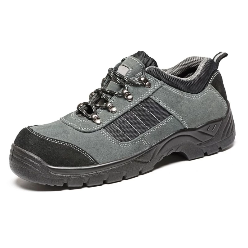 China HS3325 full leather steel toe safety shoes manufacturer