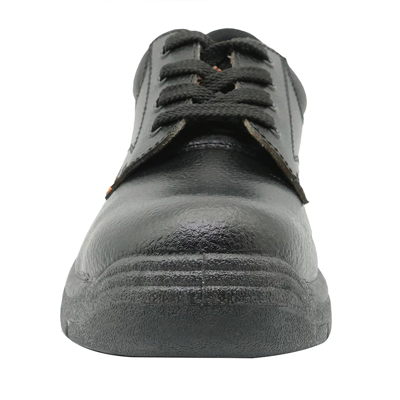 China HS5001 oil resistant leather upper pvc sole work shoe manufacturer