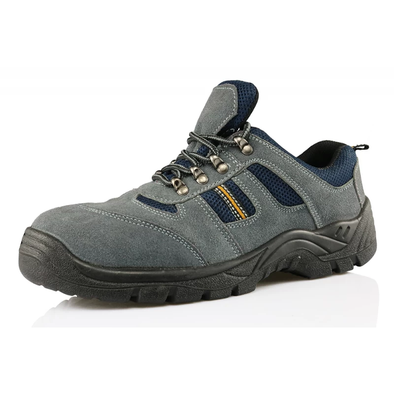 China HS5010 suede leather steel toe sport safety shoes manufacturer