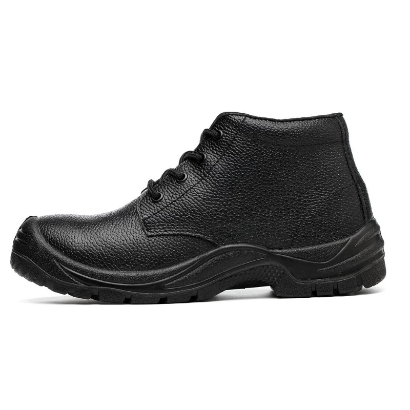 China HS6622 genuine leather safety footwear for men manufacturer