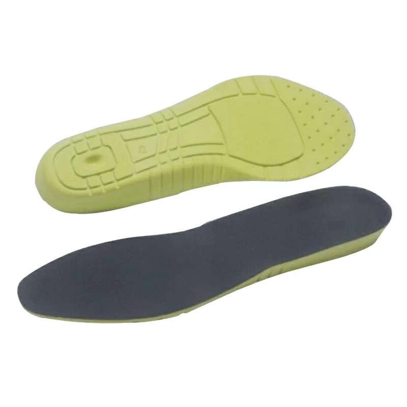China HSI-029 Anti fatigue non slip shock absorption invisible height increasing high arch PU insoles for men manufacturer