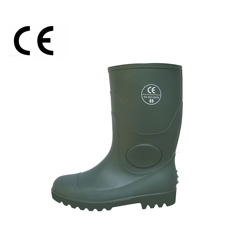 China Heavy duty mining PVC men rain boots manufacturer