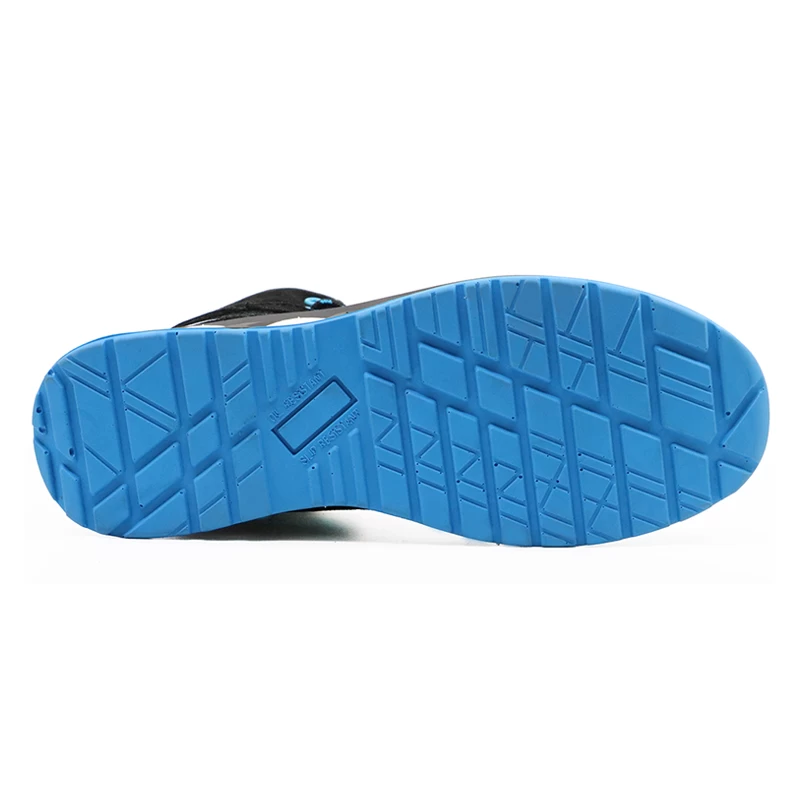 China High ankle fiberglass toe cap kevlar metal free sport safety shoes manufacturer