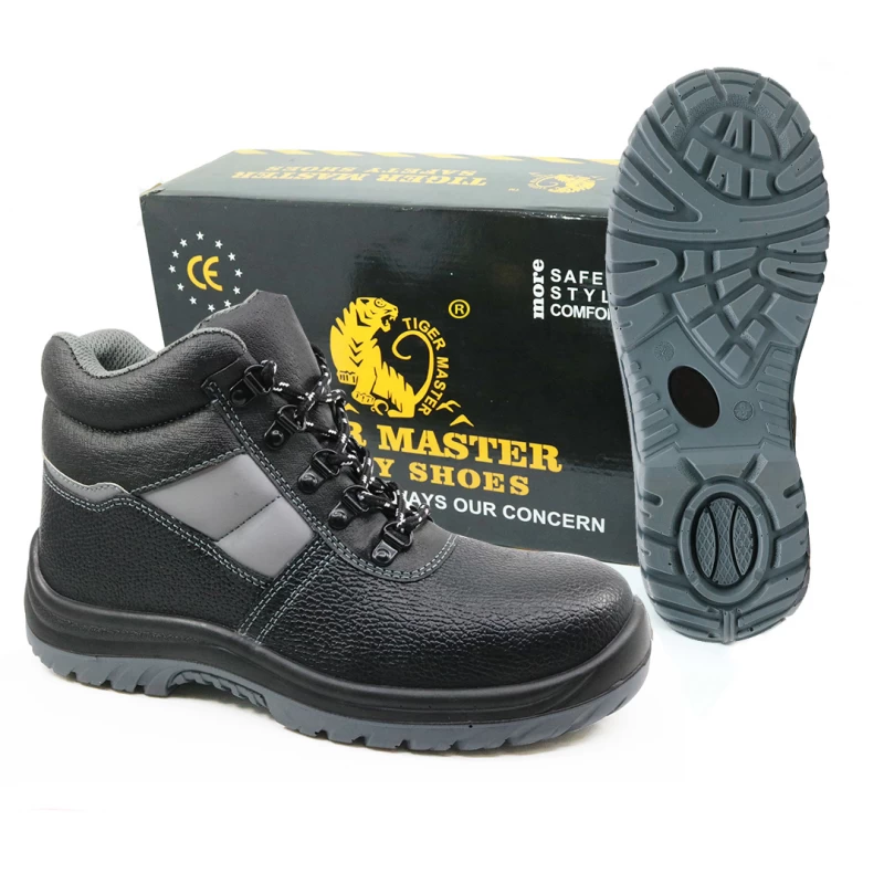 China JK008 TPU sole oil acid resistant steel toe safety boots men manufacturer