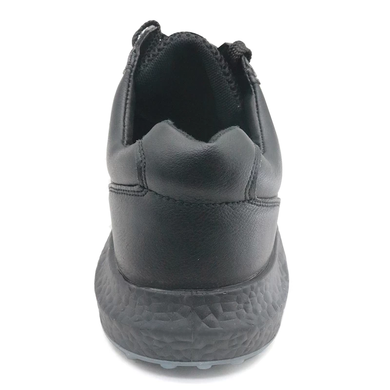 China JK014 Microfiber leather TPU sole steel toe puncture proof safety work shoes manufacturer