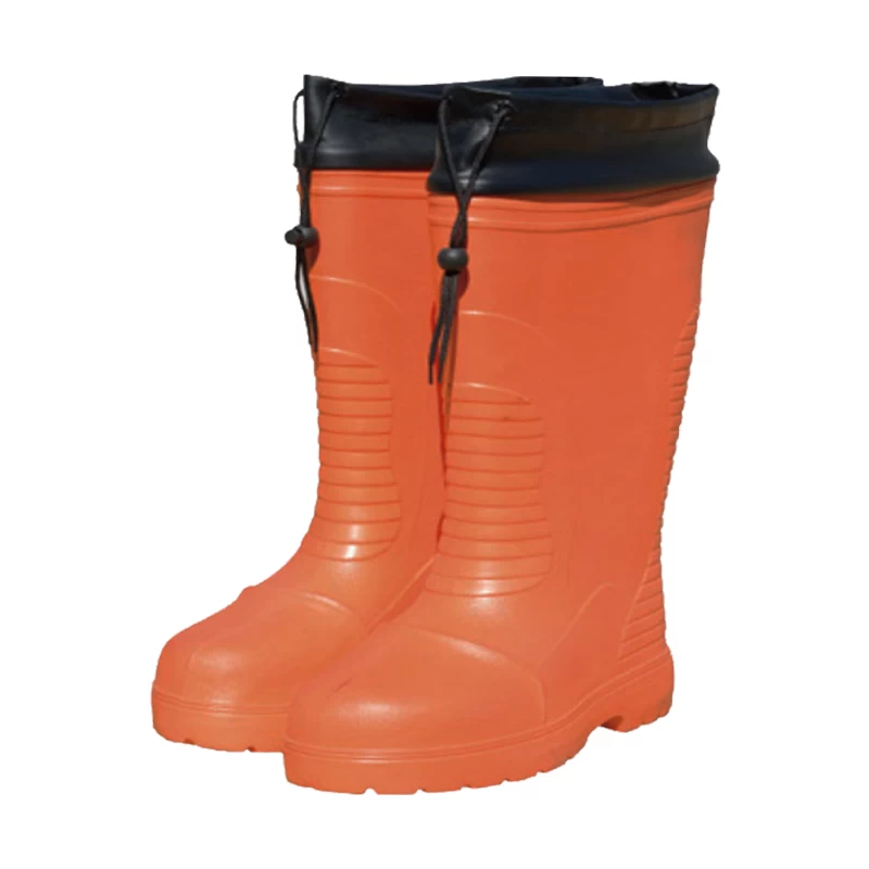 China JW-305 cold storage non slip plastic toe cap 100% EVA safety rain boots for men manufacturer