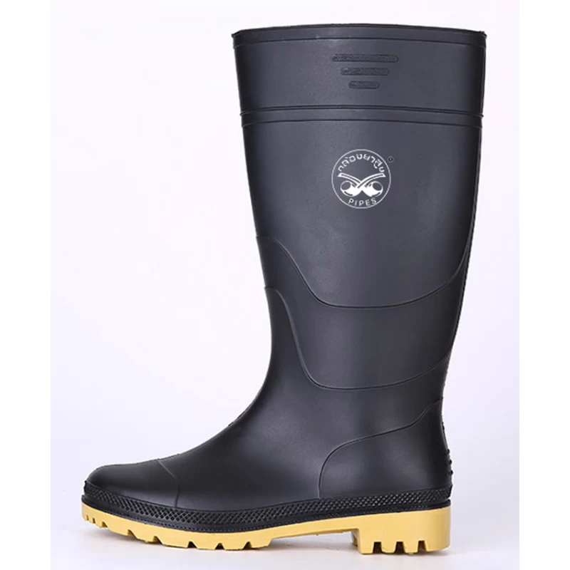 China KBYN light weight cheap pvc rain boots for men manufacturer