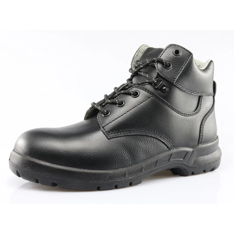 China KNG001 high ankle top layer leather kings safety shoes for men manufacturer