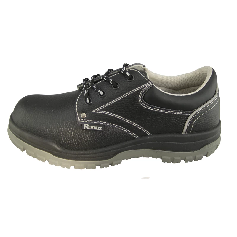 China Low cut buffalo leather industrial safety shoes manufacturer