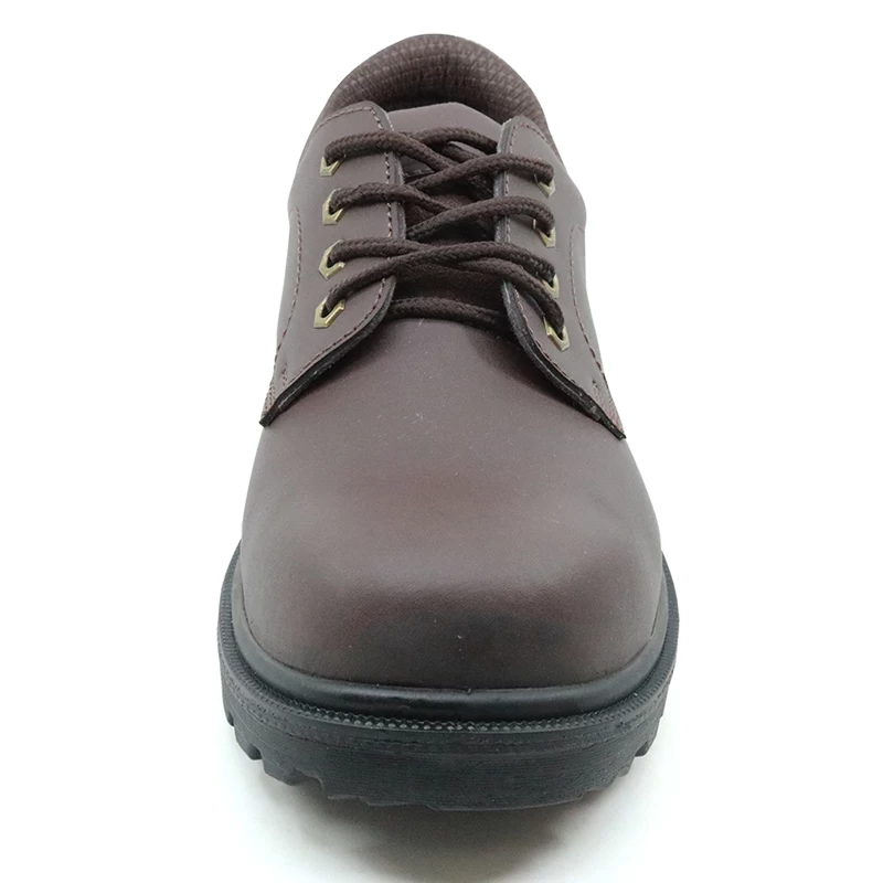 China M014 cheap steel toe executive safety shoes for men manufacturer