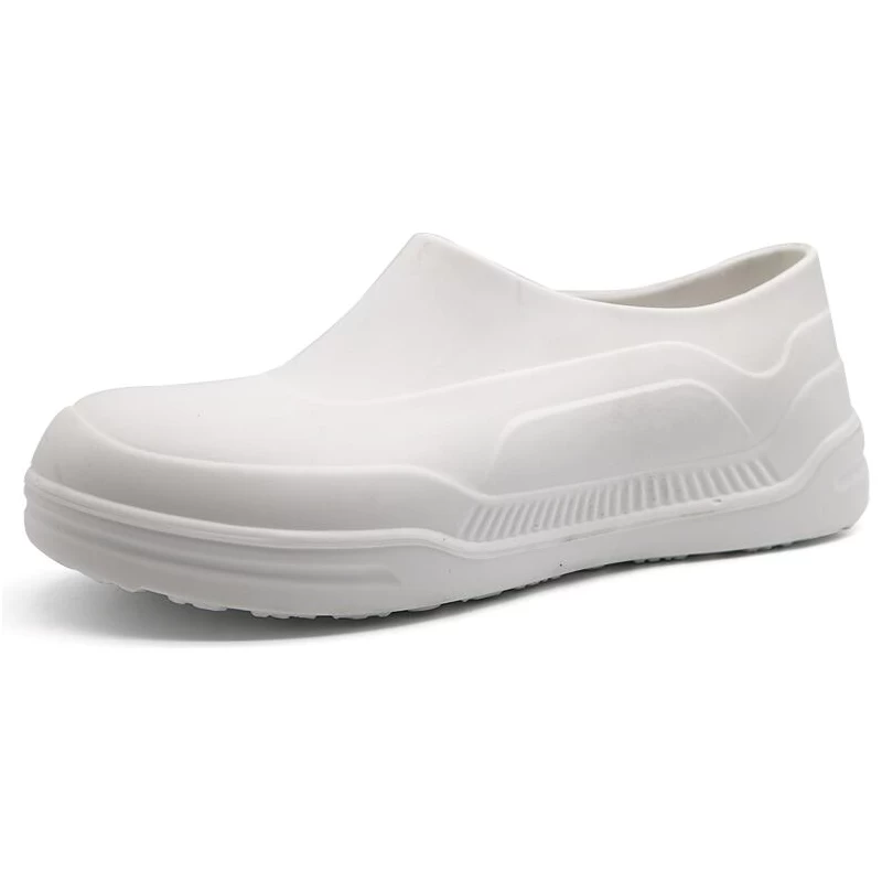 China PUS01 White Slip Resistant Waterproof PU Restaurant Work Shoes Kitchen Chef Safety Shoes To Work manufacturer