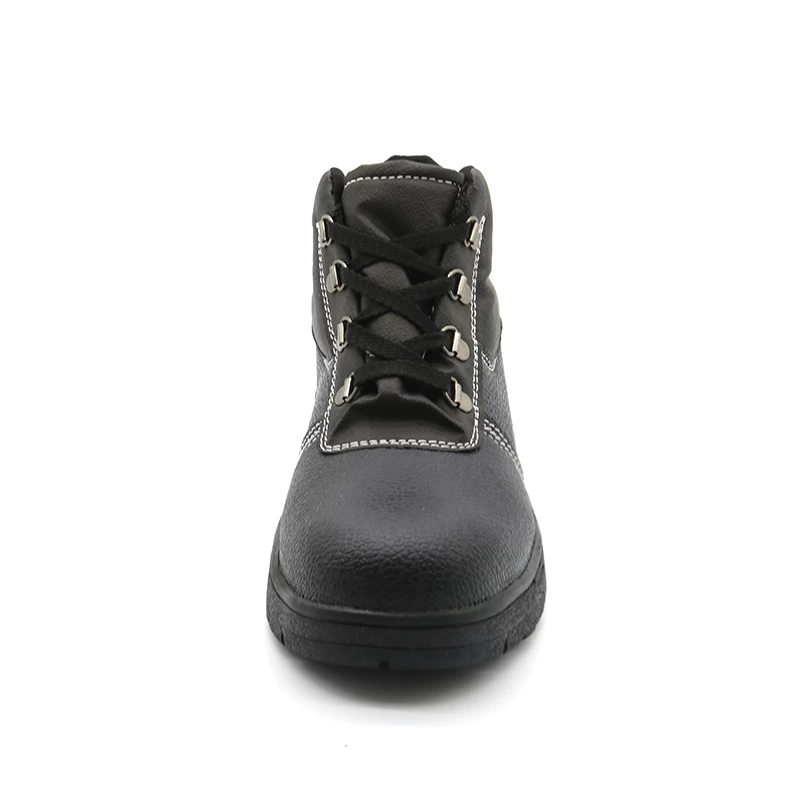 China RB1040 sola de borracha antiderrapante dedo do pé de ferro evita furos sapatos de segurança baratos industriais fabricante