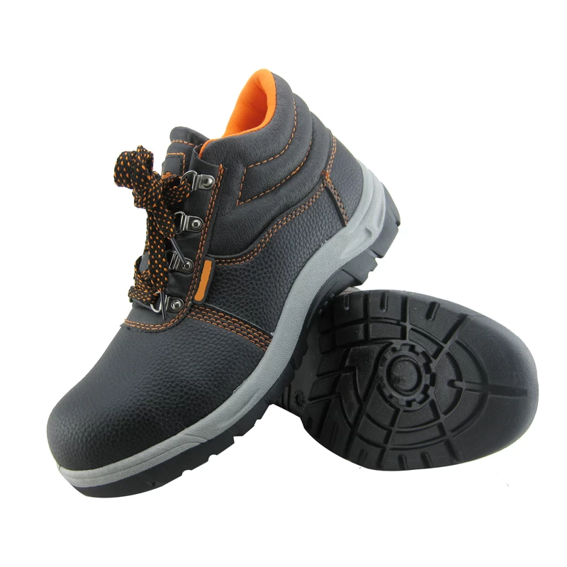 China Rocklander style PU artificial leather PVC safety shoes manufacturer