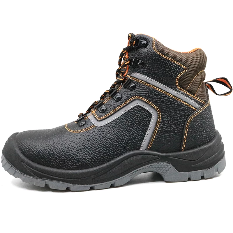 China SD3061 Cheap leather steel toe mining russia safety shoes men manufacturer